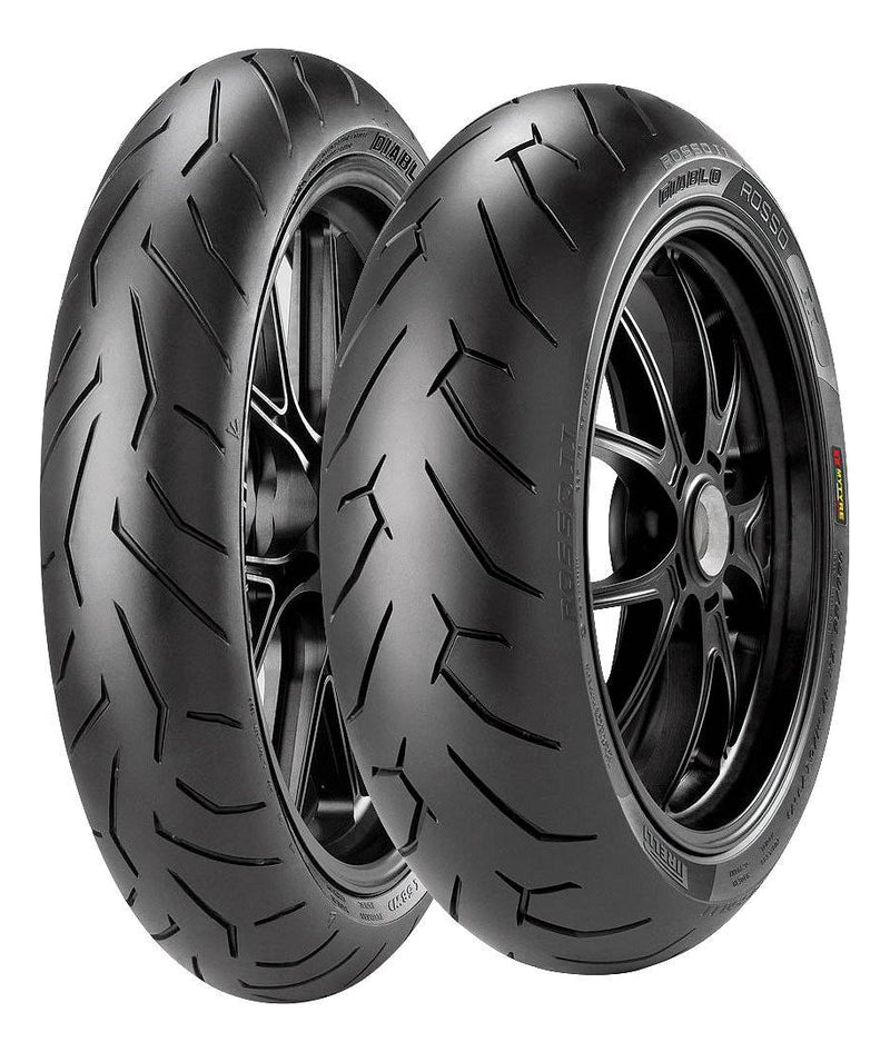 2 Pneu Pirelli 140/70r17 66h 110/70r17 54h Diablo Rosso 2