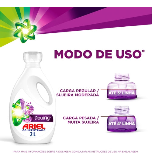 Sabão Ariel Concentrado Toque de Downy  2L