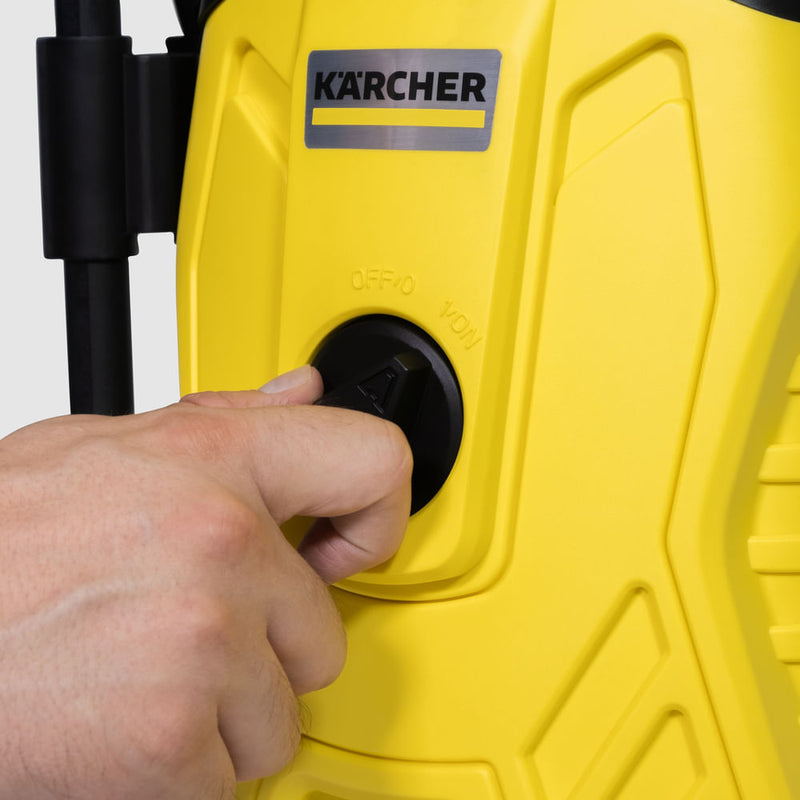 Lavadora De Alta Pressão Kärcher Compacta 1500psi 1400w Cor Amarelo 110V