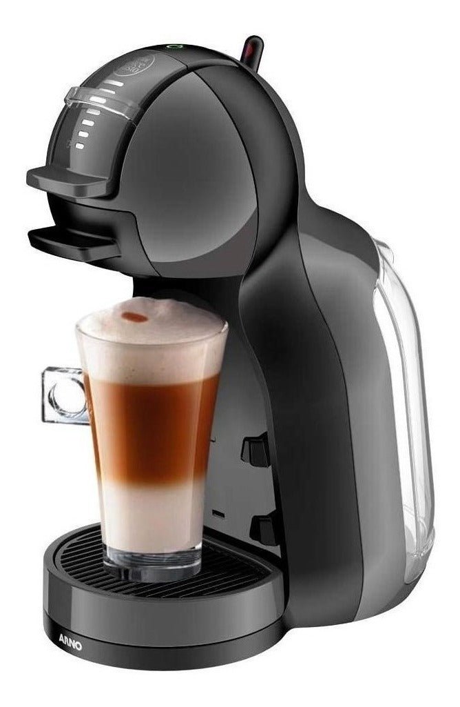 Cafeteira portátil Nescafé Dolce Gusto Arno Mini Me automática preta para cápsulas monodose 220V