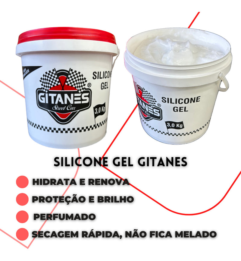 Silicone Gel Automotivo Perfumado 3kg Painel Plástico Couro