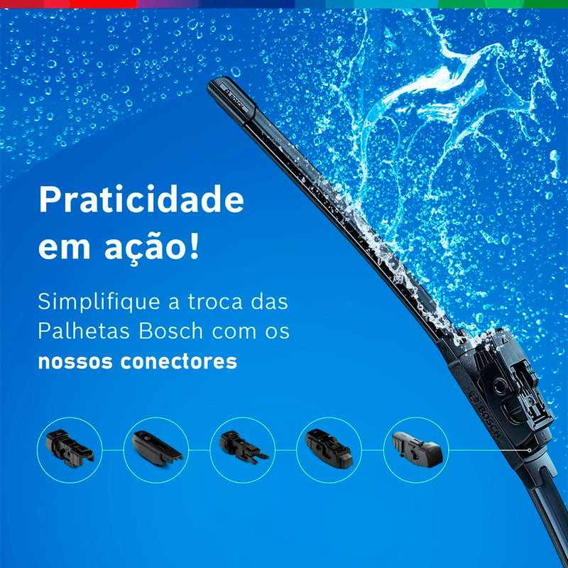 Palhetas Limpador Para-brisa Bosch Multiclip