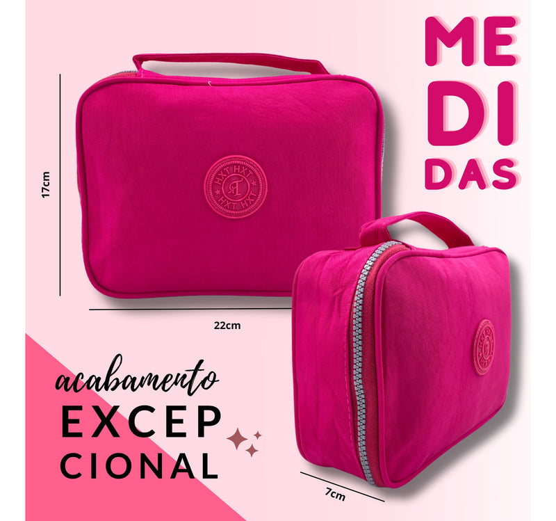 Estojo Organizador Escola Grande Masculino Feminino Box Liso