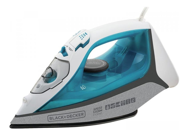 Ferro de Passar Roupa Black Decker Modelo FX3060 Com Vaporizador Base Antiaderente 110V