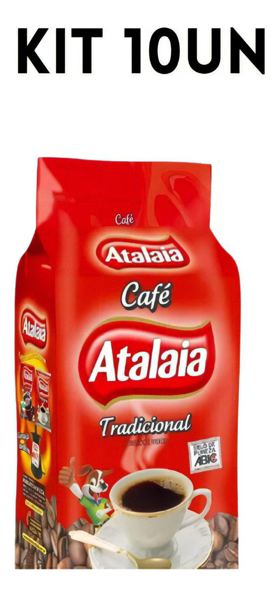 Café Torrado E Moído Atalaia Tradicional Vacuo 500g Cx 10un