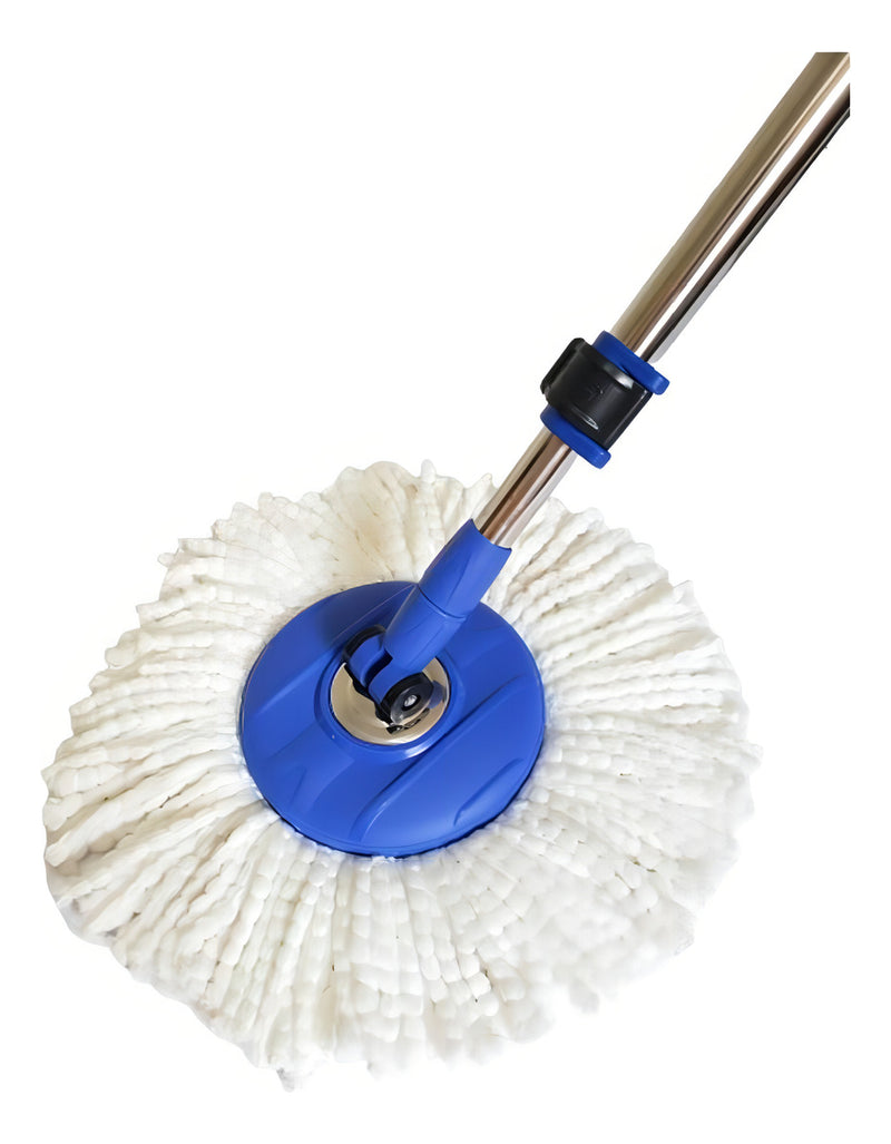 Perfect Mop Pro 16L 360 Inox balde com 3 refis azul