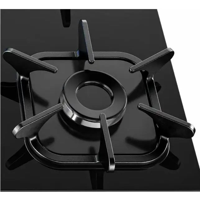 Cooktop Mueller Anafe 5 bocas Preto com Queimador Tripla chama Bivolt 127/220V