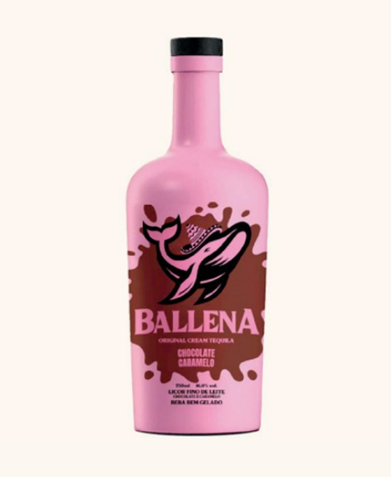 Licor Ballena Chocolate E Caramelo 750ml