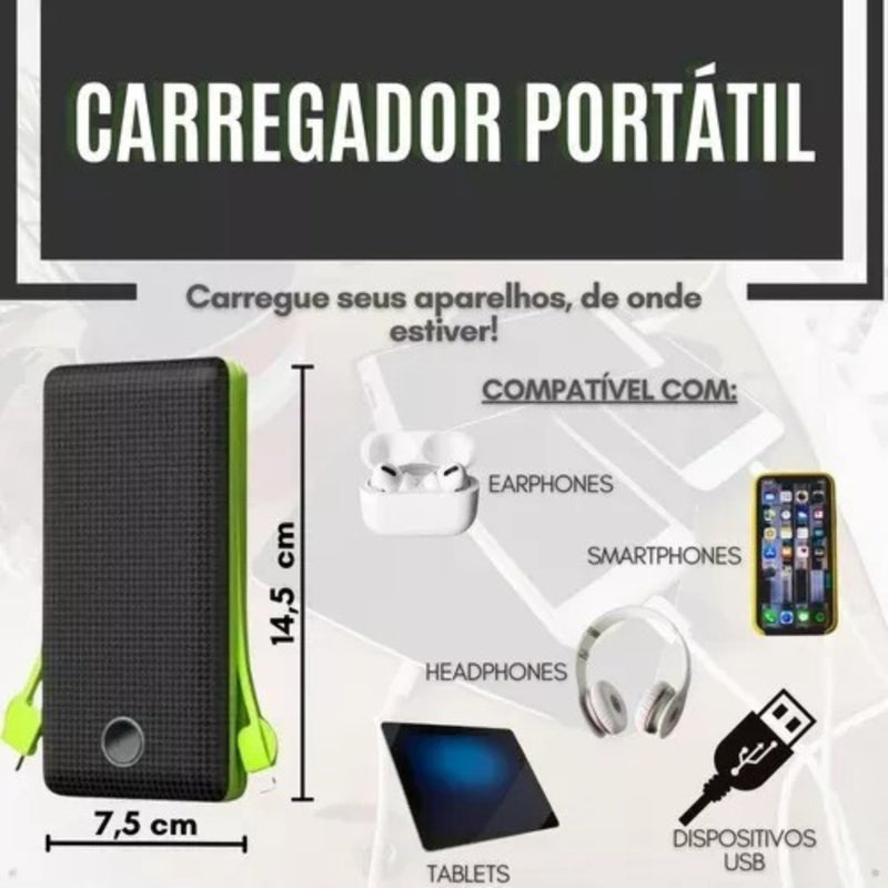 Power Bank PN-959 Lightning Preto