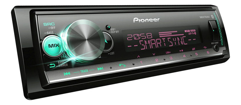 Som automotivo Pioneer MVH X3000 com USB e bluetooth e radio