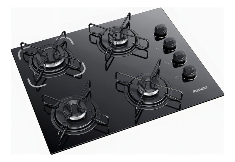 Cooktop Itatiaia Essencial 4 Bocas Preto 127V/220V