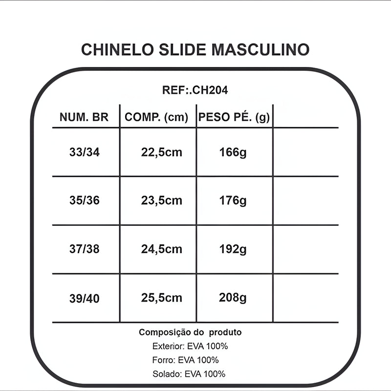 Chinelo Slide Marcos Mion Masculino Nuvem Lançamento