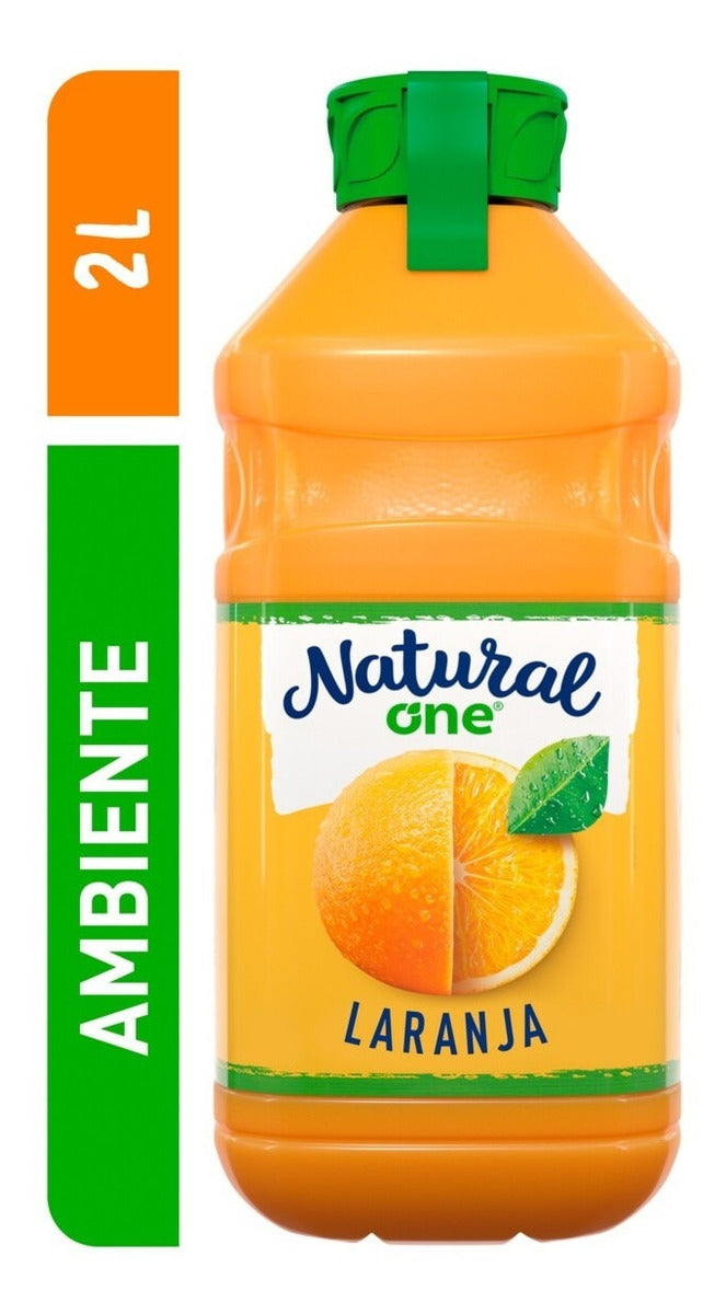 Suco de laranja  Natural One  Ambiente líquido sem glúten 2 L