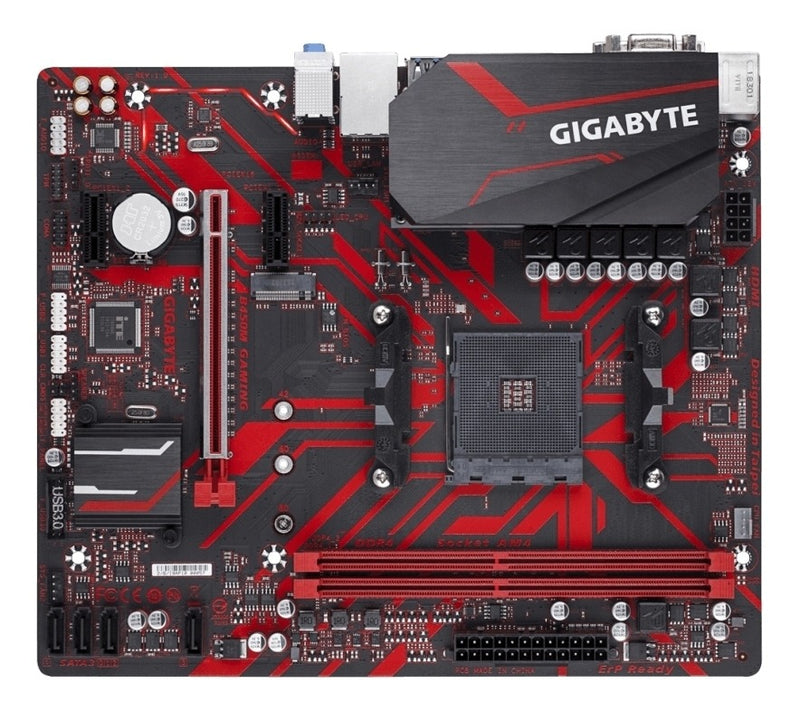 Placa-mãe Gigabyte P/ Amd Am4 B450m Gaming 2xddr4 Matx