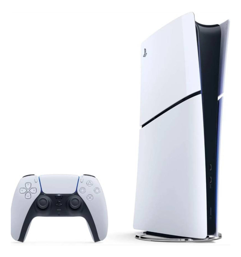 Console Sony PlayStation 5 Digital Slim 1TB – Branco + Jogos Returnal e Ratchet &amp; Clank + Controle Sem Fio DualSense Branco