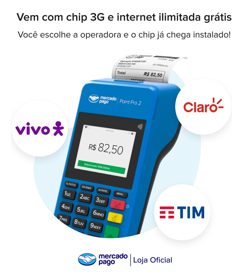 Mercado Pago: Point Pro2 - A Maquininha De Cartão + Completa