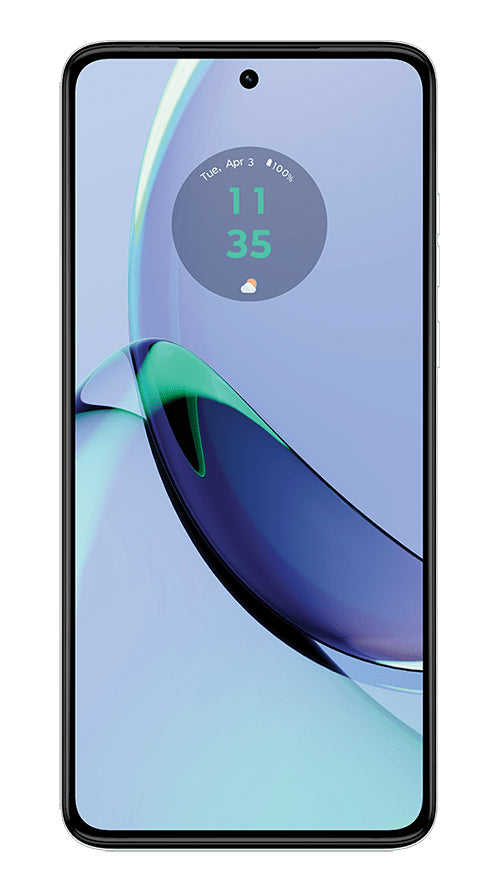 Smartphone Motorola Moto g84 5G - 256GB 16GB (8GB RAM+8GB Ram Boost) 50MP Ultra-Pixel AI Camera Tela pOLED NFC - Azul Claro