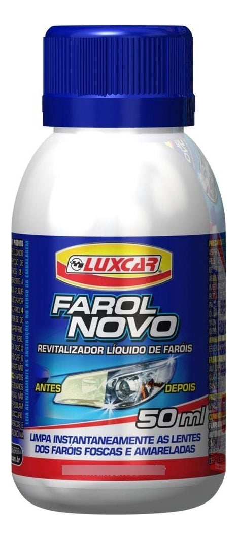 Revitalizador Líquido De Farol - Luxcar Produto Cor Cinza