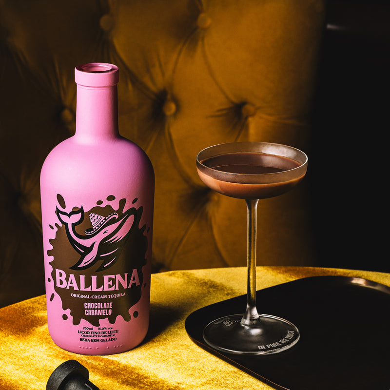 Licor Ballena Chocolate E Caramelo 750ml