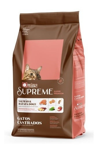 Ração Gatos Adultos Castrados Quatree Supreme 10kg