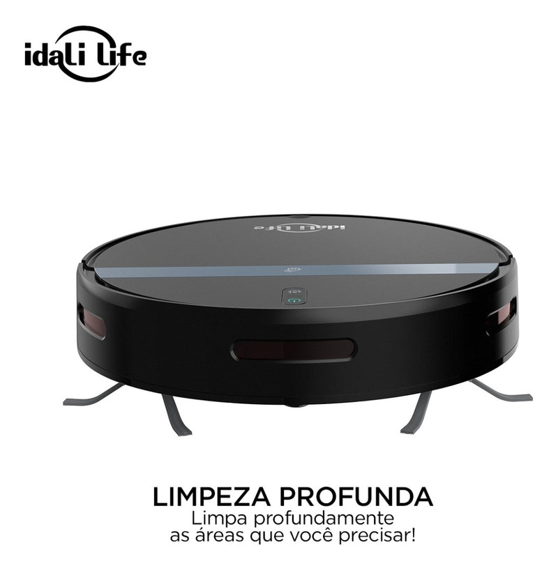 Aspirador Robô Limpeza Idali Life Smarthome Controle Remoto