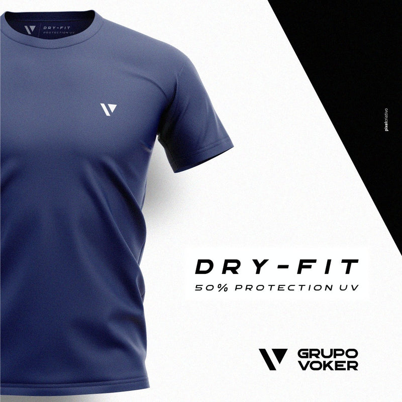 Camisa Térmica Voker Academia Proteção Solar Uv Dry Fit