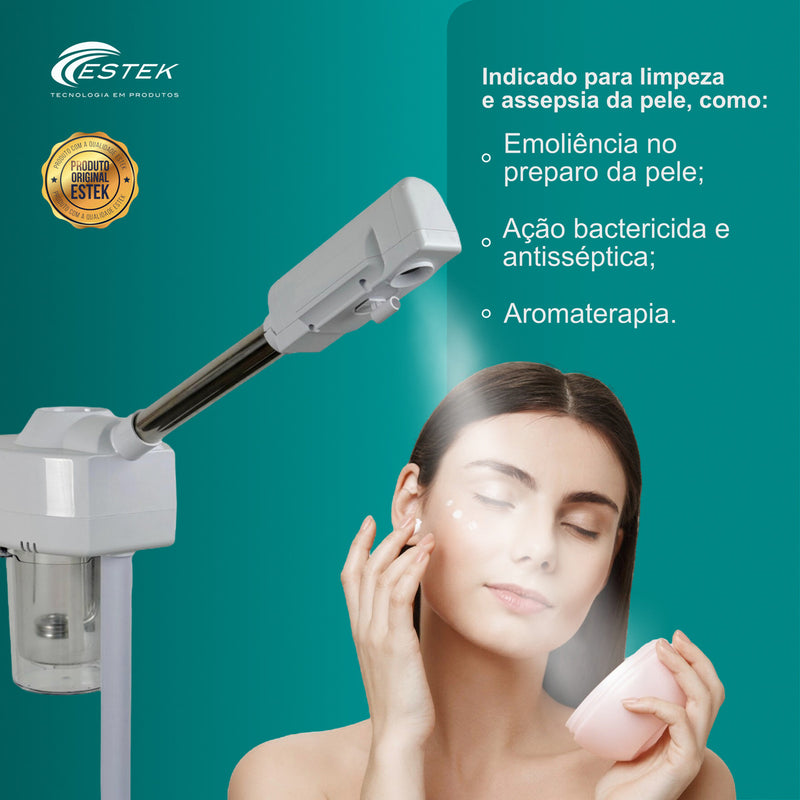 Aparelho Vaporizador Hair Estética Portátil Novo Estek