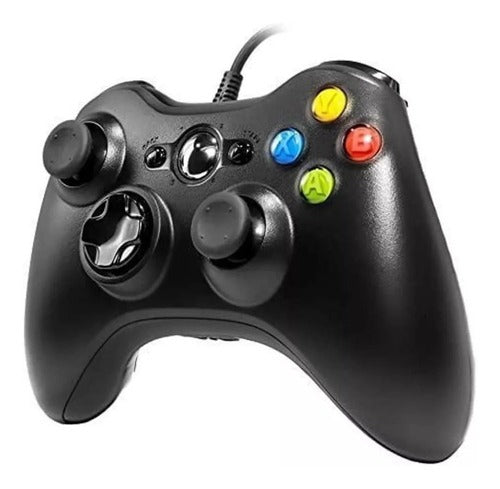 Controle Para Xbox 360 Com Fio Joystick Tv/pc/android