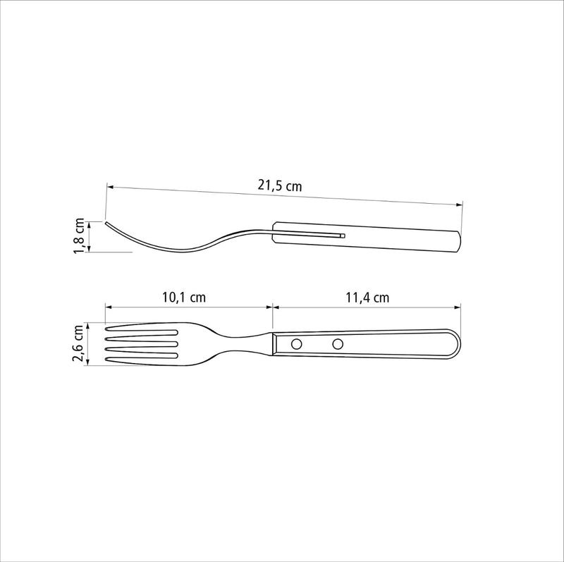 Kit Churrasco Tramontina 10 Peças Inox Cabo Madeira 22399037