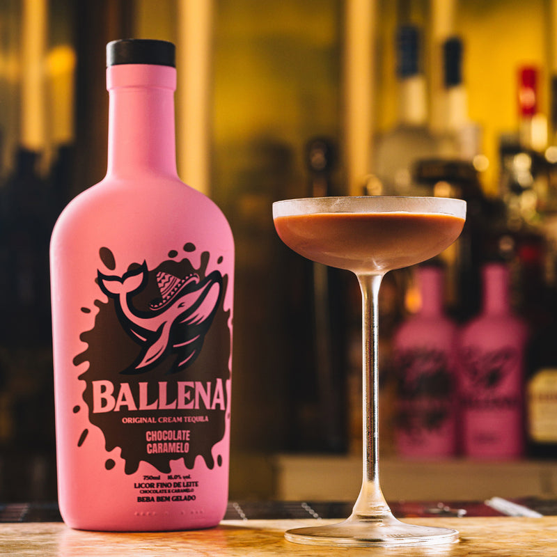 Licor Ballena Chocolate E Caramelo 750ml