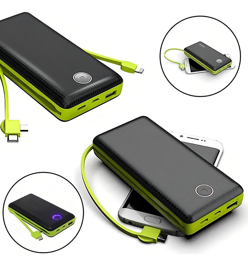 Power Bank Carregador Portátil 20000mAh USB Backup Power PN 959 sem fio